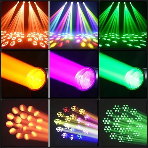 200W LED Moving Head Lights 18Prism RGBW Gobo Beam Stage Spot Light DJ Disco DMX - Picture 7 of 24
