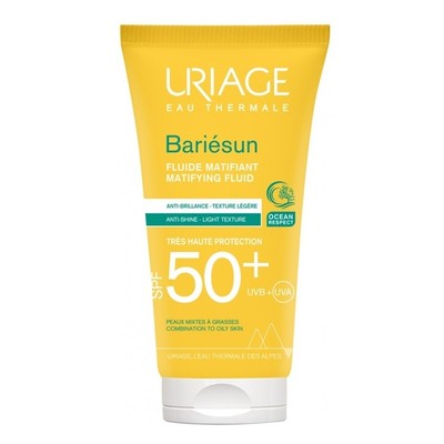 3661434005596 Bariesun Mat Fluid matujący fluid nawilżający SPF50+ 50ml URIAGE