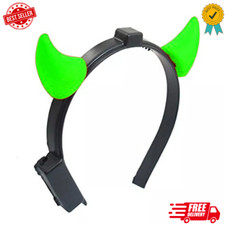 Light Up Devil Horns Green