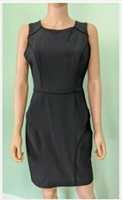 Women's Candie's Sheath Dress Black Size 5 Sleeveless Stretch Career Party NWT