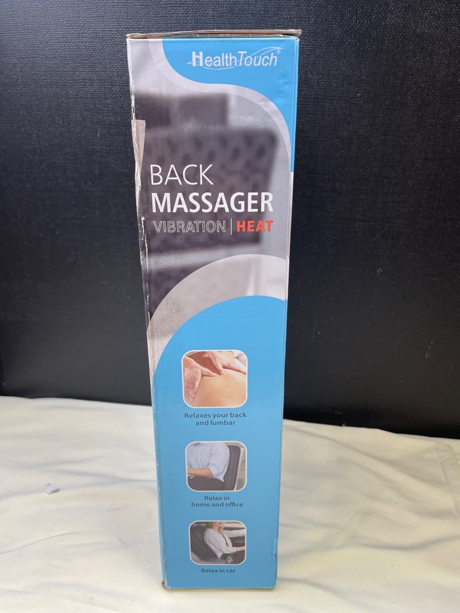 Health Touch Back Massager Vibration / Heat SKU 6683 Health Touch Back Massager Vibration / Heat SKU 6683