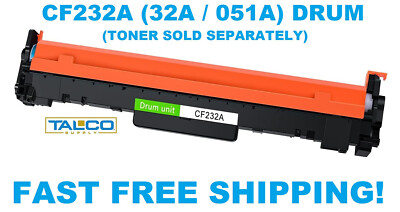 (1) CF232A 32A Drum Unit Compatible for HP Laserjet Pro M203dw MFP M227fdw / fdn