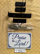 Hardware Solutions #104 Shutter Hold Backs  Black