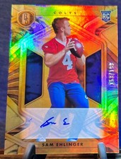 2021 PANINI GOLD STANDARD SAM EHLINGER Auto #/199 RC #175 BRONCOS