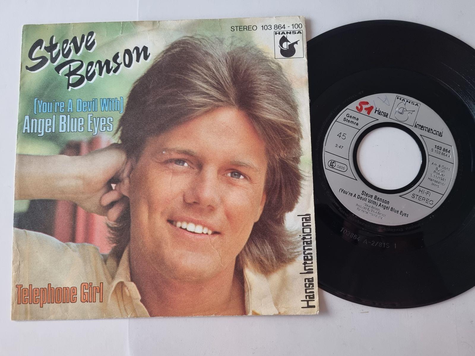 7"" Single Steve Benson = Dieter Bohlen - (You're a devil with) Angel blue eyes V