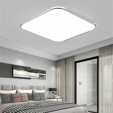 Dimmable LED Ceiling Light Square Panel Down Lights Bathroom Pendant Wall Lamp