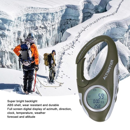 AMTAST Multifunctional Barometer Altimeter Thermometer With Backlight Display - Picture 12 of 22