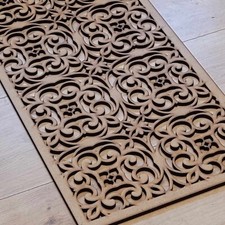 Vintage Flourish Decorative Screen Radiator Cabinet Panel Cover 3mm 6mm 0157