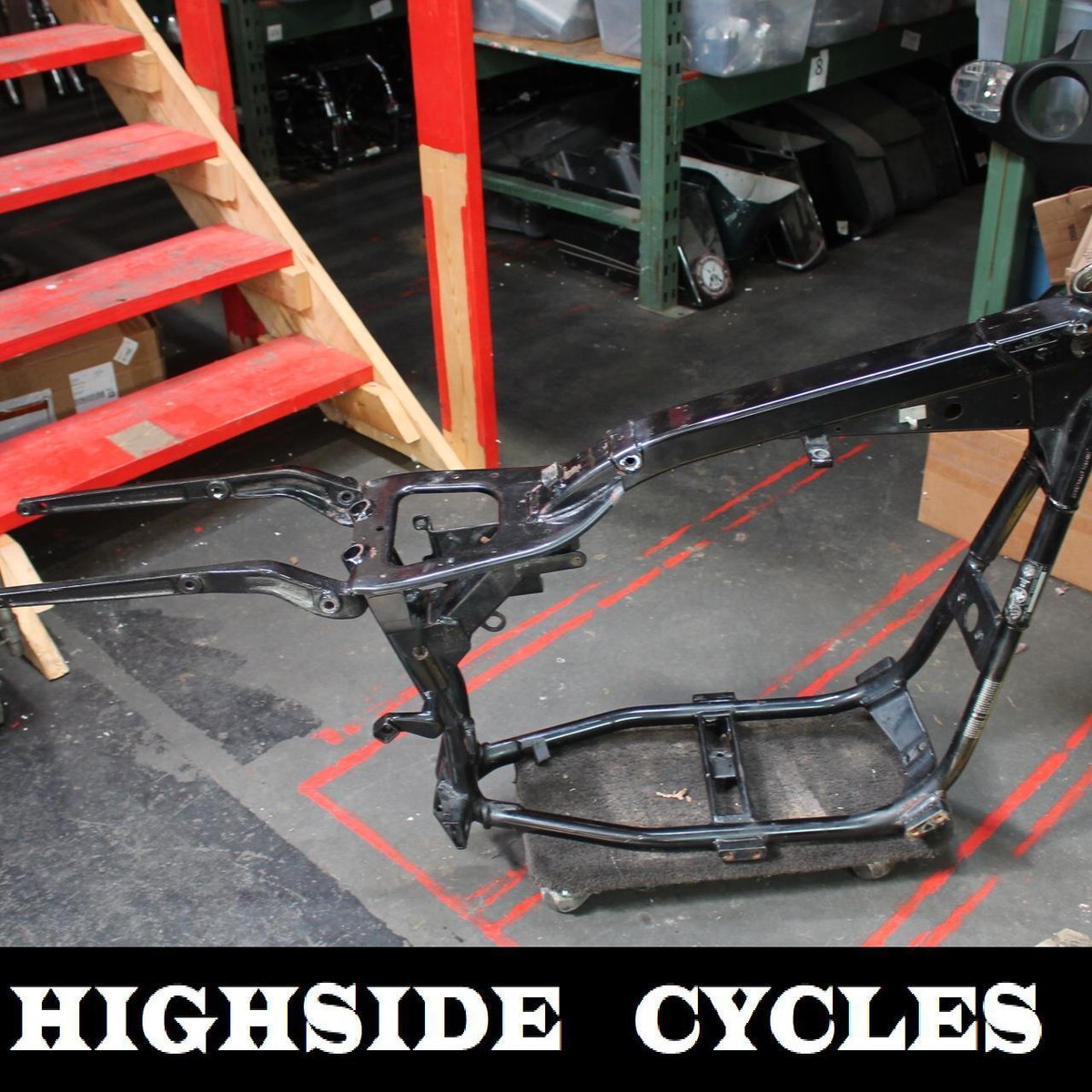 1996 Harley-Davidson Dyna Wide Glide Frame Chassis FXDWG 1247 96