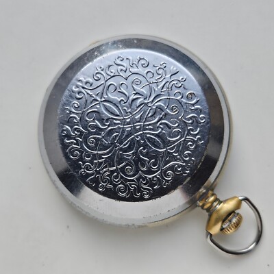 Molnija JL 3602 - Orologio Da Taschino Meccanico Russo Con Scritta In Lingua Inglese "Amore Coppia Di Agricoltori E Agricoltori - Foto 6