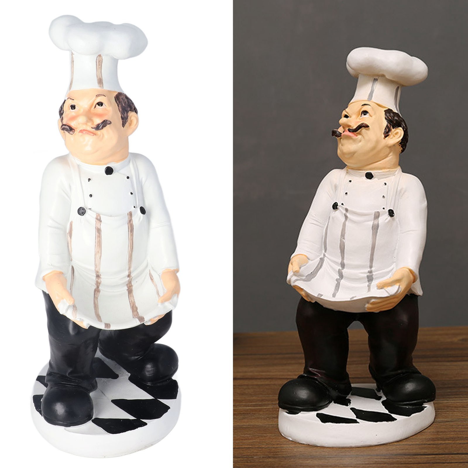 Exquisite Chef Figurine For Kitchen Decoration And Gift - Resin Material For