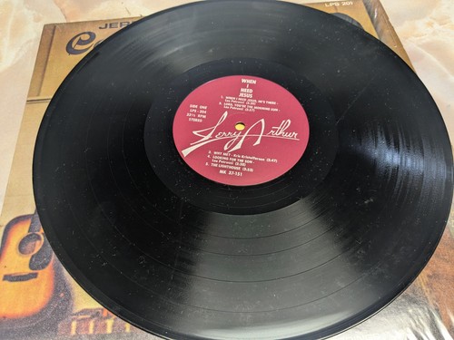 Jerry Arthur - Sings Country Gospel LP KBK Custom VG Shrink St Louis MO - Picture 6 of 6