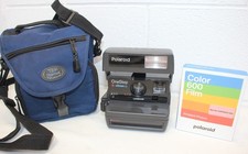 Vintage Polaroid Instant Film Camera Close-Up TESTED 1 Pack included  Bag 