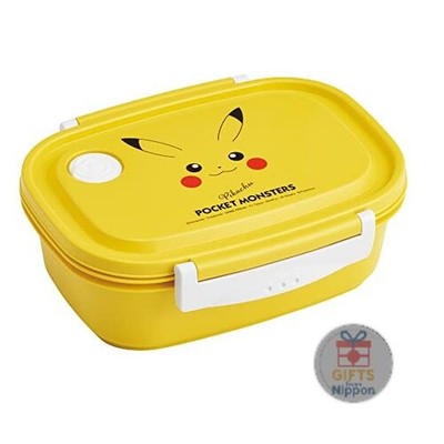 Skater Pokemon Pikachu Face Bento Box 720ml Microwave & Dishwasher Safe New
