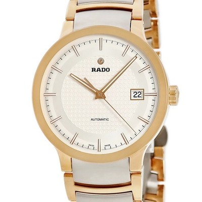 RADO Centrix L Automatik R30953123 unbenutzt durchsichtige Rückseite PVD Herr...