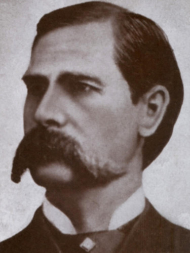 Wandfoto Wyatt Earp Legendärer Westernheld, 1880er, 12" x 16"