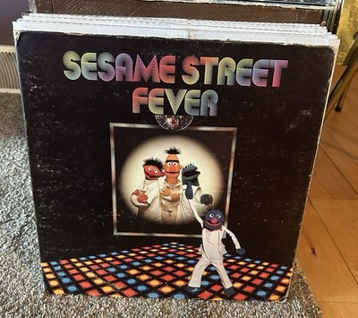 Sesame Street Fever Disco Gatefold LP 1978 CTW 79005 Bert Ernie