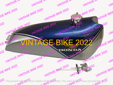 Honda TL 125 S BJ 1978 Model Aluminum Blue Silver Petrol Tank + tap Cap /FIT FOr