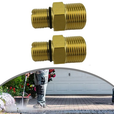 #ad #ad 2 Pack Premium Water Outlet Fitting for Pressure Washers M22 to 38 Adapter $20.88