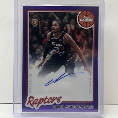 2025-2026 Toppa Chrome Updated Collin Murray-Boyles RC Auto /75
