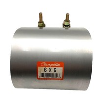 Clampette 330-136 IPS Pipe Repair Clamp 6” x 6” Stainless Steel Leak Repair