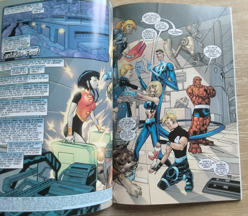 Los Cuatro Fantásticos Cuarto Viaje de Simbad Marvel Cómic 2001 Novela Gráfica En estado bastante bueno-casi nuevo - Imagen 8 de 9