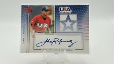 2005 Upper Deck USA Baseball Josh Rodriguez SN# 336/350 Auto Relic Card # JR-GU