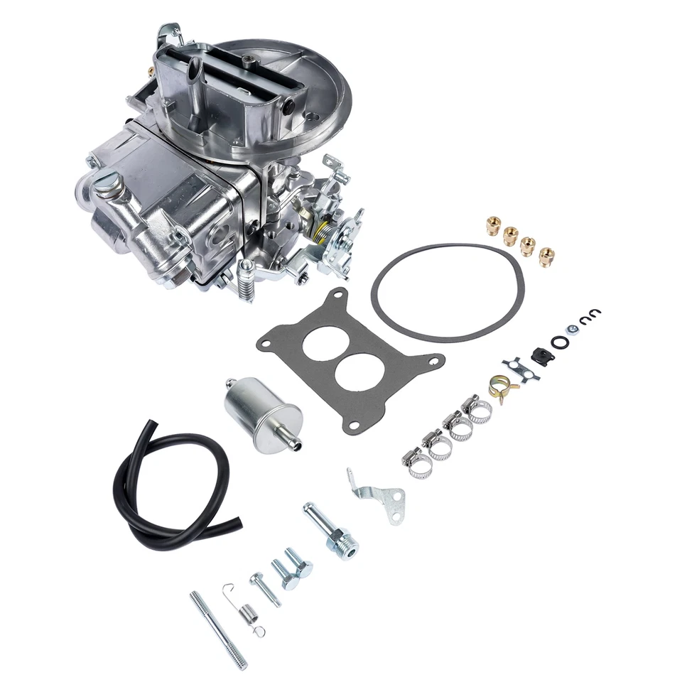 Carburador para Holley 0-4412S 500 CFM Performance 2BBL 2 barriles con obturador manual Foto 4 de 4