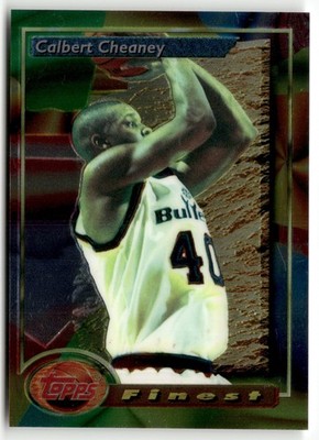 1993-94 Finest #84 Calbert Cheaney !