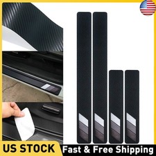 Protector Carbon Vinyl Auto Car Scuff Plate Door Sill Stickers For Toyota Tacoma
