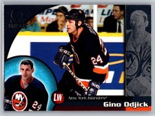 Gino Odjick 1998-99 Pacific Omega HOCKEY #148 New York Islanders