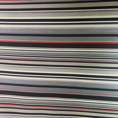 Black Horizontal Stripe Upholstery Fabric Neutral Western 3.75 Yd x 56" wide - 第 8/11 張圖片