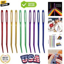 10Pcs Yarn Needle, Darning Tapestry Bent Needles for Color