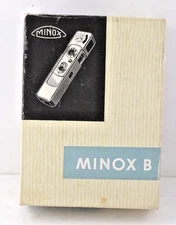 Minox B Subminiature Camera with Flash - TESTED NOT WORKING