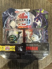 Bakugan Gundalian Invaders Dharak Evil Twin 2-Pack 2010 NEW Target Rare Sealed