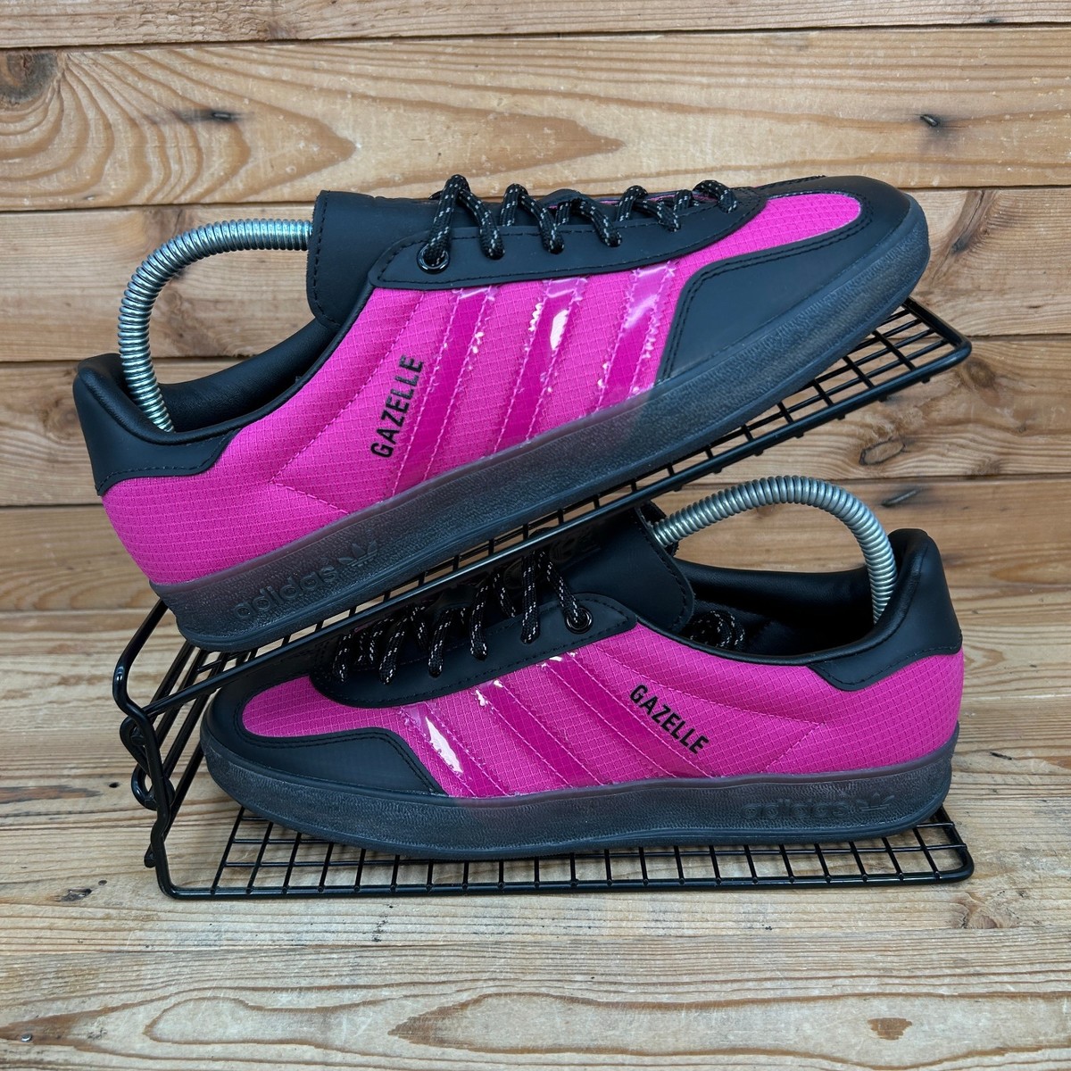 Adidas Trainers Womens Size UK Gazelle Indoor Pink Black