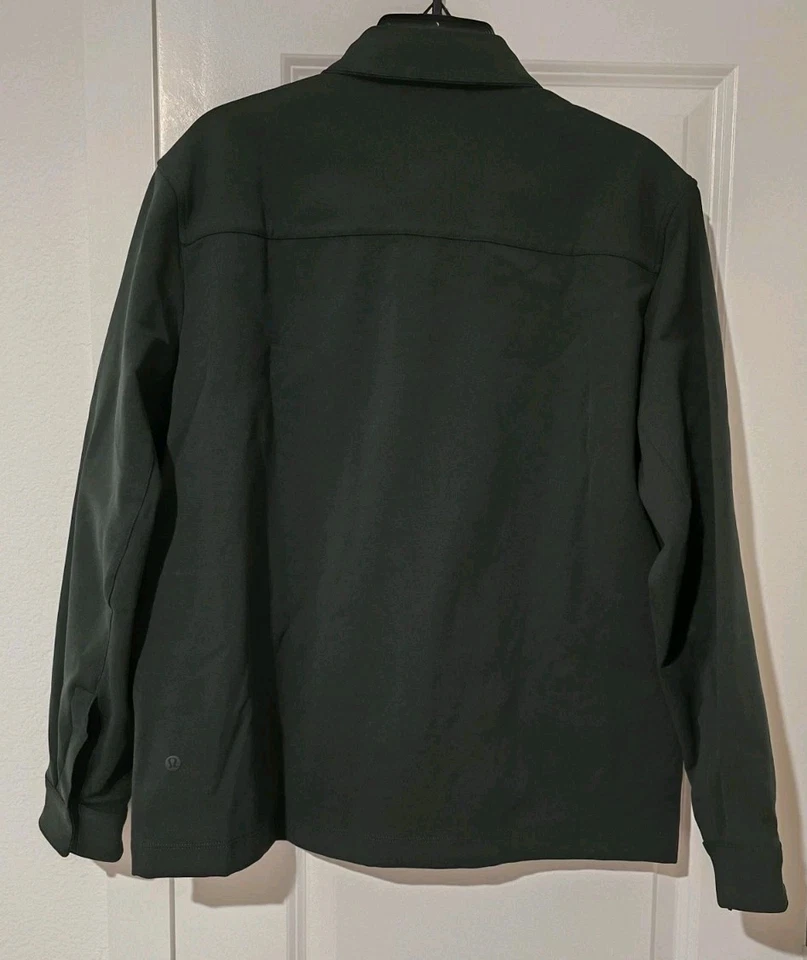 Lululemon Sojourn Overshirt Rainforest Green Sz S - Image 3 of 4