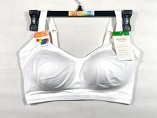 NWT Warner's Women's L Easy Does It Underarm-Smoothing Wireless Bra RM3911A