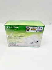 TP-Link AV200 Mini Powerline Adapter Starter Kit TL-PA210KIT New Sealed