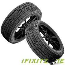 2 Falken Aklimate 23545r17 97v Xl All Weather Tires 640aa 3pmsf Snow Certified