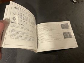 Sega Saturn System Console instruction manual only