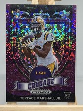 2021 Panini Prizm Draft Crusade Terrace Marshall Jr. #180 Purple Circles /50 RC