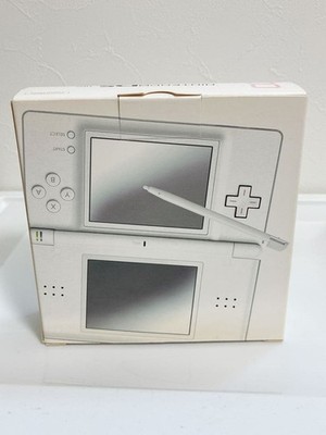 Nintendo DS Lite Crystal White Complete in Box JP Retro Gaming