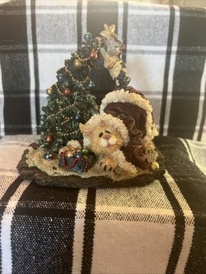 Boyds Bears: Mrs Claws w/Topper Hang In There, Christmas Figurine #371015 
