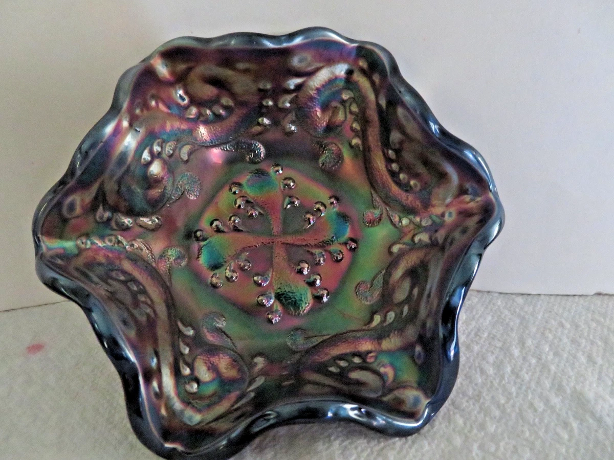 fenton blue carnival glass products for sale | eBay