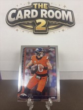 Topps Chrome Bo Nix Denver Broncos #88 Base Set Football Card