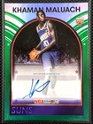 2025 Topps NBA Hoops Basketball Green Hoops Khaman Maluach #89S-KM