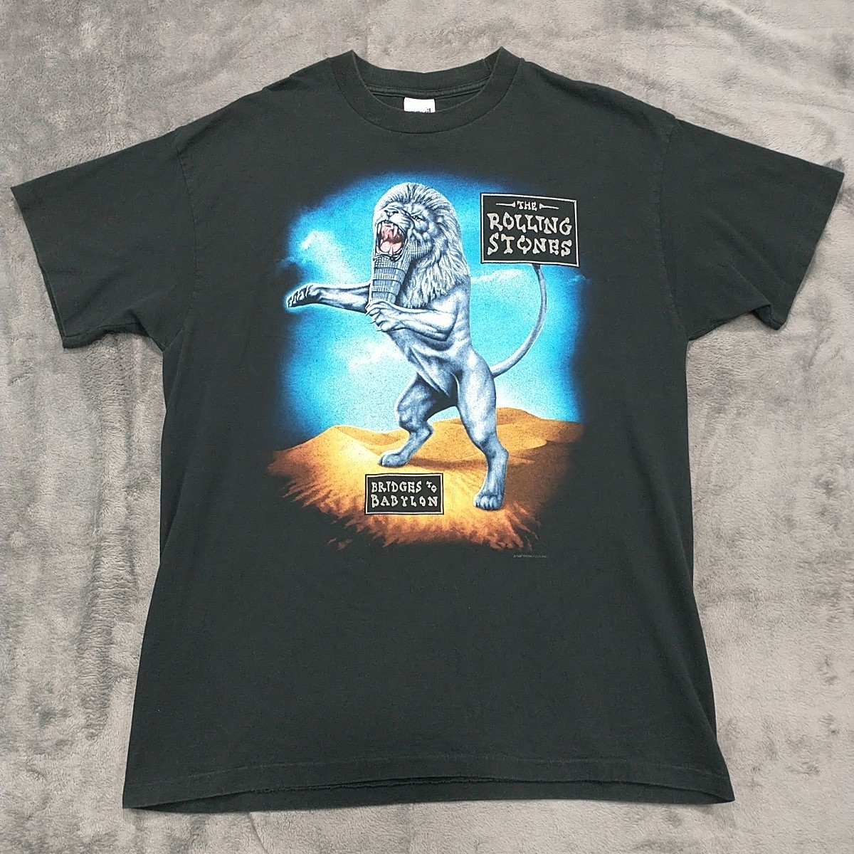 Vintage 1997-98 Rolling Stones Bridges to Babylon Tour T-Shirt XL