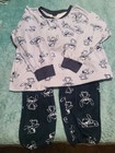 Disney Sleepwear Set - Stitch - Women's L (12/14) - NWoT - Super Soft  - B & W