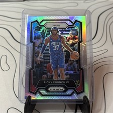 Panini Prizm Ricky Council IV #294 Silver Prizm Philadelphia 76ers